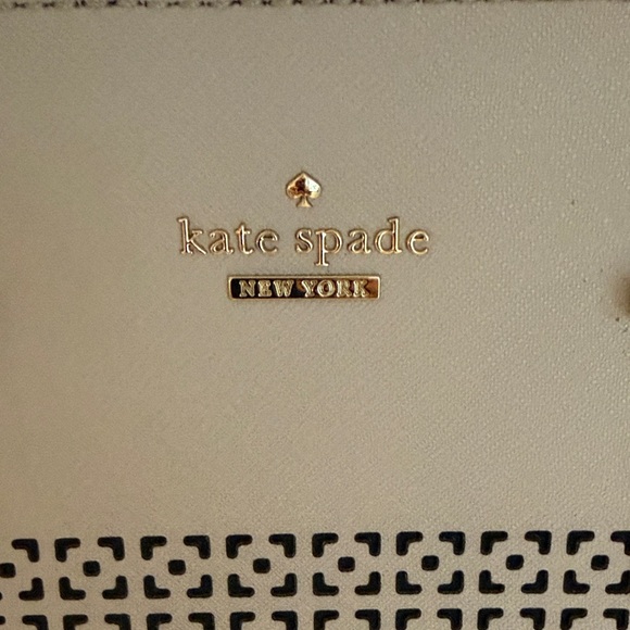 Kate Spade Beige and Black Satchel - Picture 2 of 3